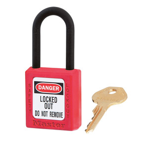 MASTERLOCK MASTERLOCK Dielectric Zenexâ„¢ Thermoplastic Safety Padlock, Model 406