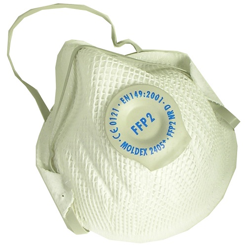 MOLDEX Disposable Mask With Valve, FFP2, Model 2405