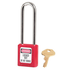 MASTERLOCK Zenexâ„¢ Thermoplastic Safety Padlock, Model 410LT