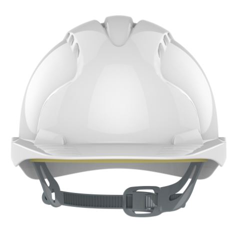 EVOÂ®2 Safety Helmet with Slip Ratchet - White - Vented AJF030-000-100, JSP