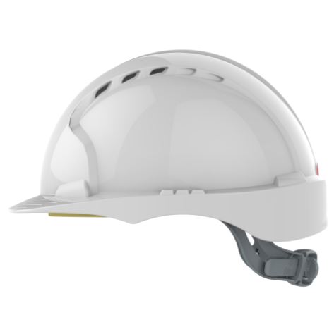 EVOÂ®2 Safety Helmet with Slip Ratchet - White - Vented AJF030-000-100, JSP