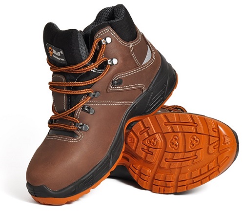 TALAN Safety Shoes, Model 111, Brown