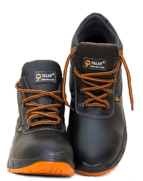 TALAN Safety Shoes, Model 112, Black