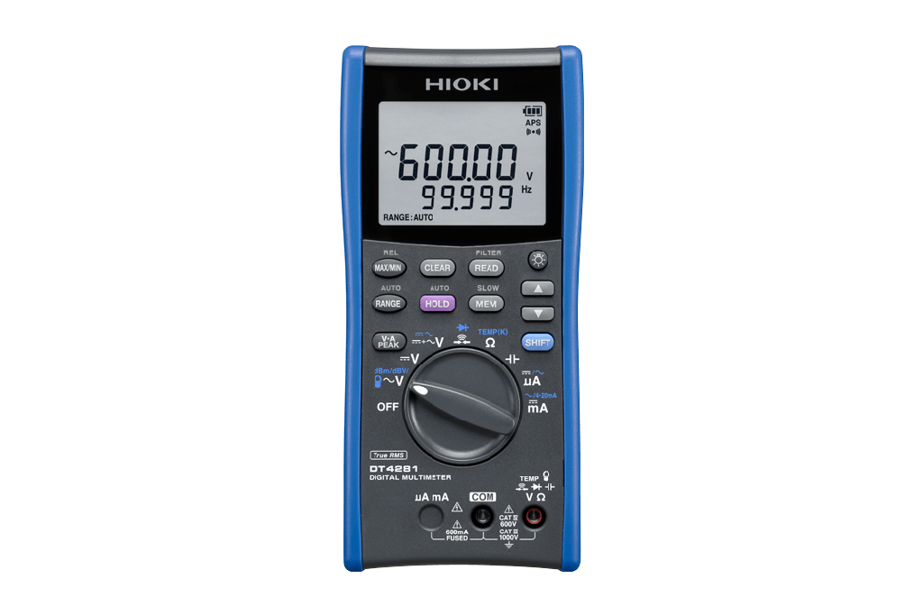 DIGITAL MULTIMETER - 1000V AC/DC - DT4281 - HIOKI - JAPAN