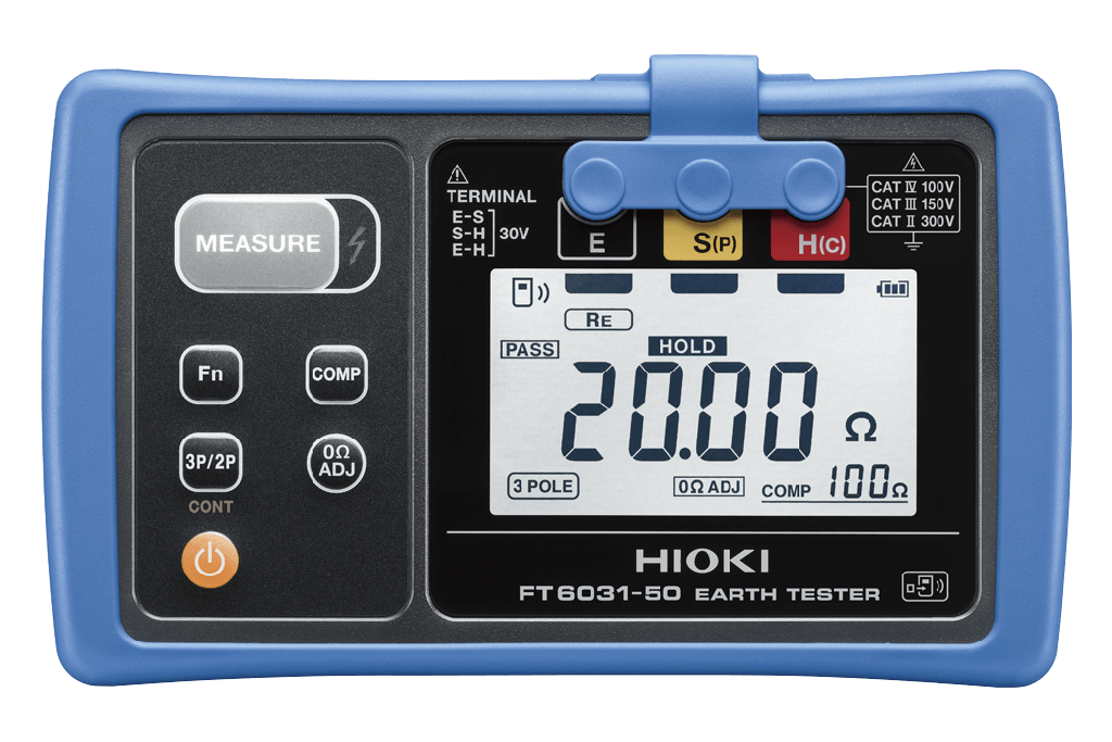 EARTH TESTER - 0-2000Ω - FT6031-50 - HIOKI -JAPAN