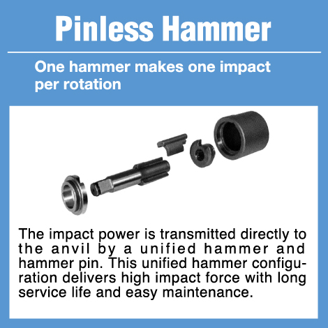 PNEUMATIC IMPACT WRENCH - 1 INCH ABS BODY - SI-1860 - SHINANO - JAPAN