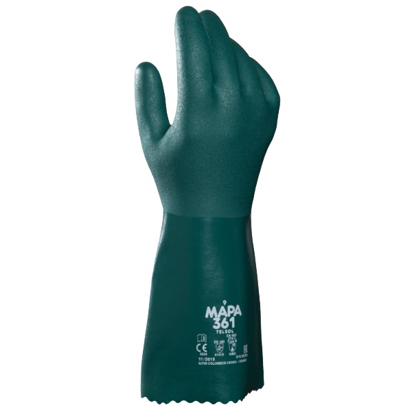 MAPA Telsol Gloves, Model 361, Green