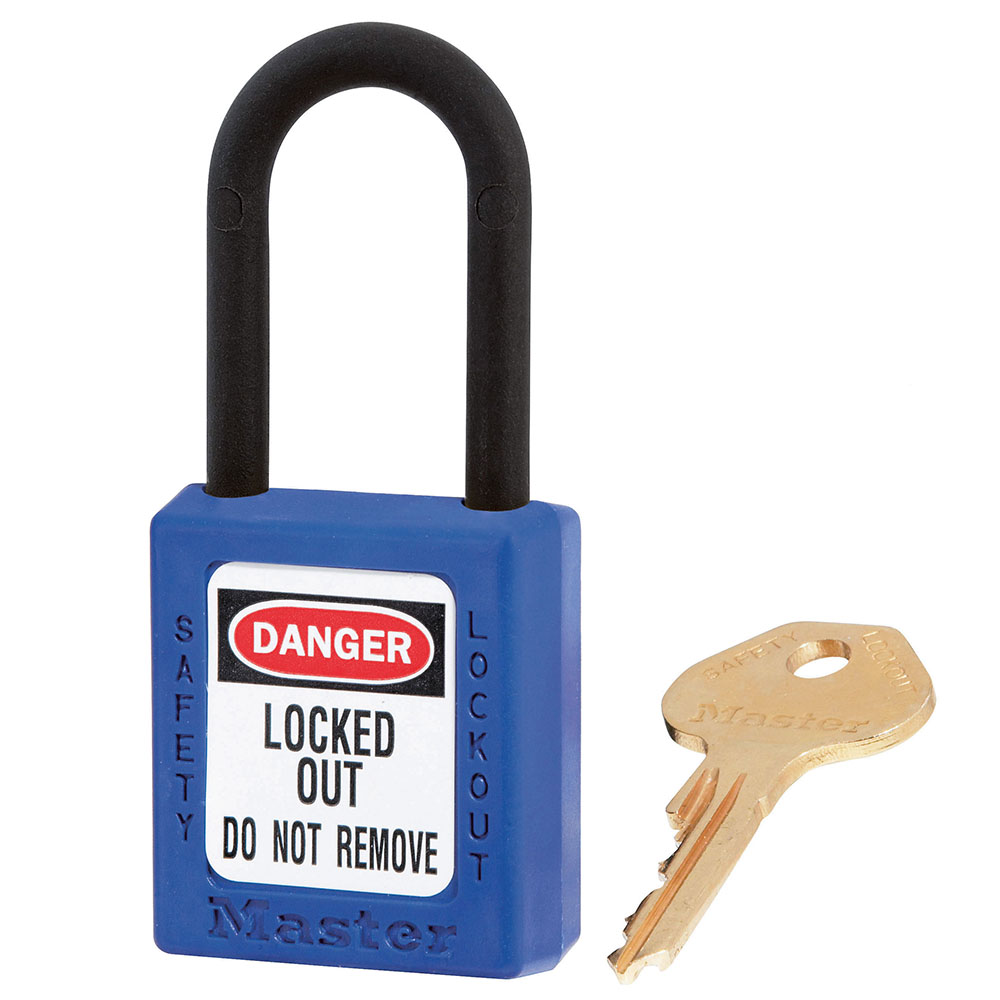 MASTERLOCK Dielectric Zenex™ Thermoplastic Safety Padlock, Model 406