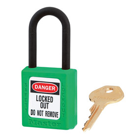 MASTERLOCK Dielectric Zenex™ Thermoplastic Safety Padlock, Model 406