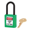 MASTERLOCK Dielectric Zenex™ Thermoplastic Safety Padlock, Model 406