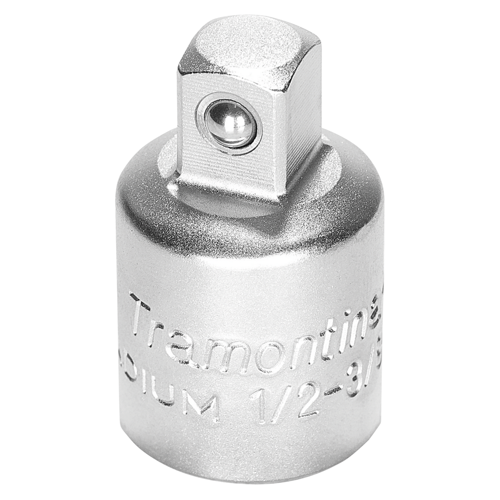 Tramontina PRO Chrome Vanadium Steel Adapter - 1/2" F x 3/8" M Square Drive,44848001, TRAMONTINA