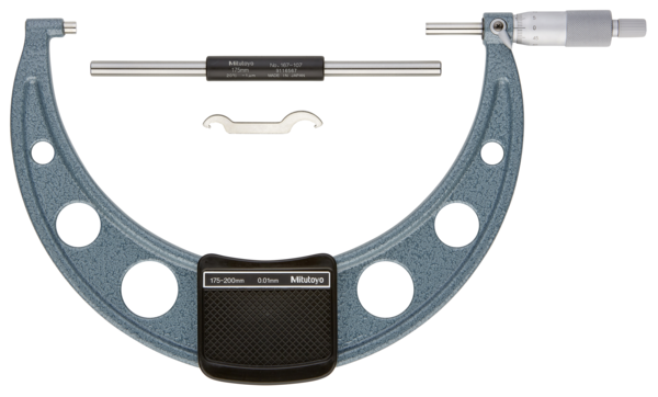 Outside Micrometer Economy Design 175-200mm, 0.01mm - 103-144-10 - MITUTOYO