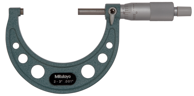 Outside Micrometer Economy Design 2-3" - 103-179 - MITUTOYO