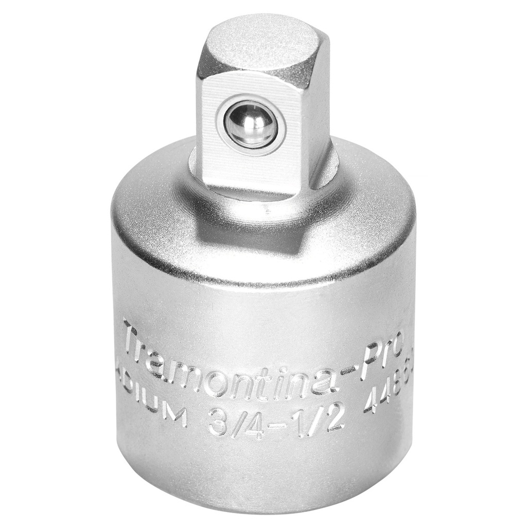 Chrome Vanadium Steel Adapter - 3/4" F x 1/2" M Square Drive,44860001, TRAMONTINA