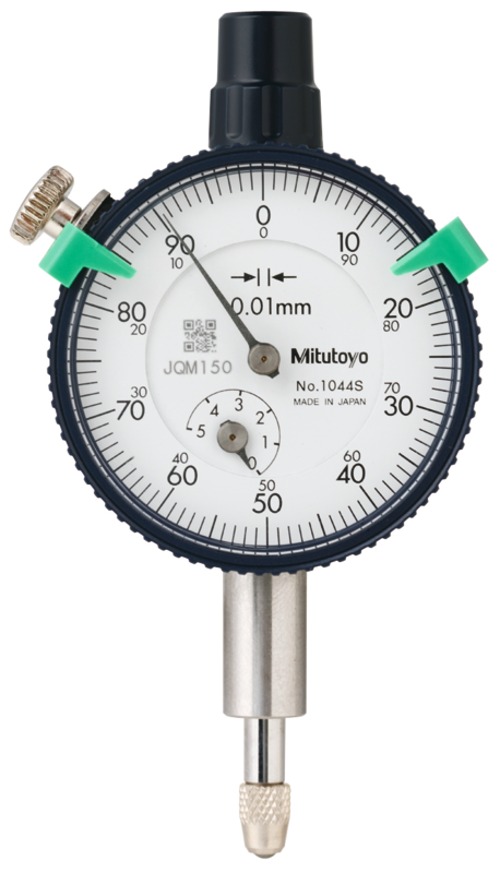 Dial Indicator, Lug Back 5mm, 0.01mm  - 1044S - MITUTOYO