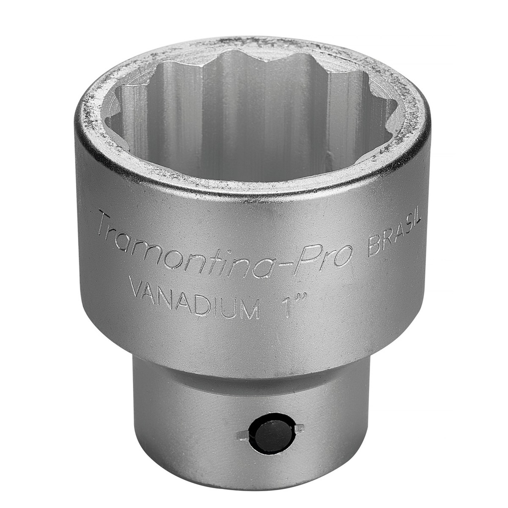 50 mm 1'' square drive 12 point chrome vanadium steel socket,44911050, TRAMONTINA