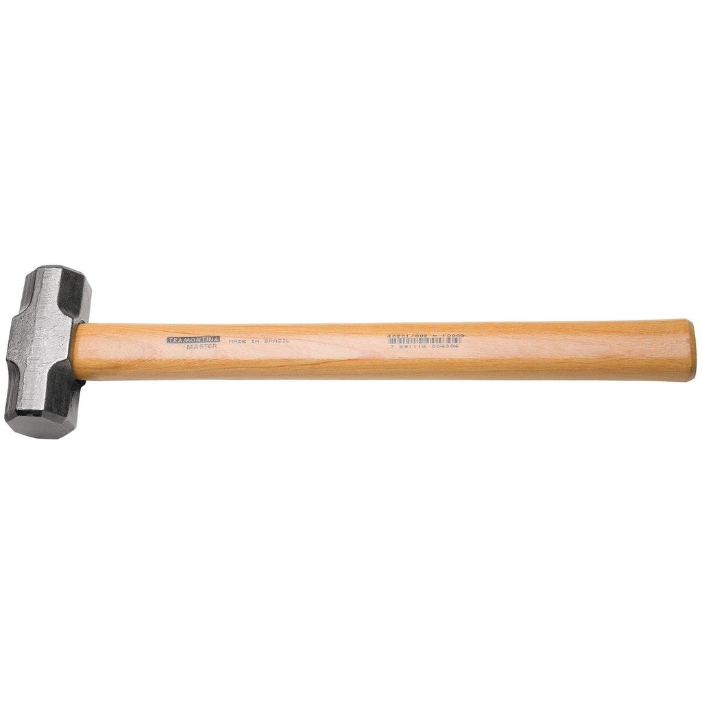 Hardwood handle 1000 g shot blasted sledge hammer, 40501002, TRAMONTINA