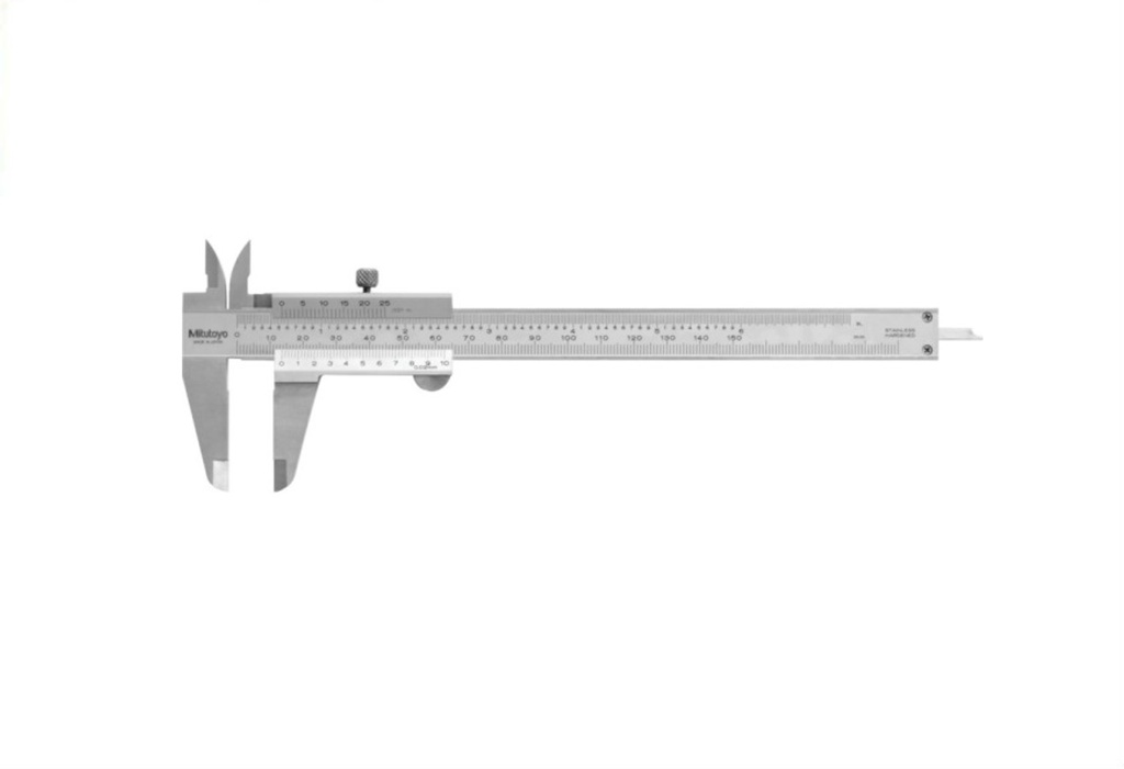 Vernier Caliper 0-200mm / 0-8", 0.05mm, Metric/Inch - 530-114 - MITUTOYO