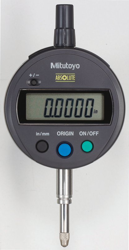 Digital Indicator ID-S Inch/Metric, 0.5", 0.0005", Lug Back - 543-782 - MITUTOYO