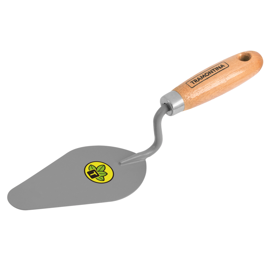 6" mason's trowel, wood handle with hanging hole,77358065, TRAMONTINA