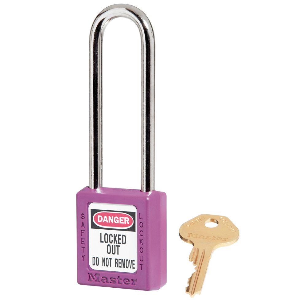 MASTERLOCK Zenex™ Thermoplastic Safety Padlock, Model 410LT