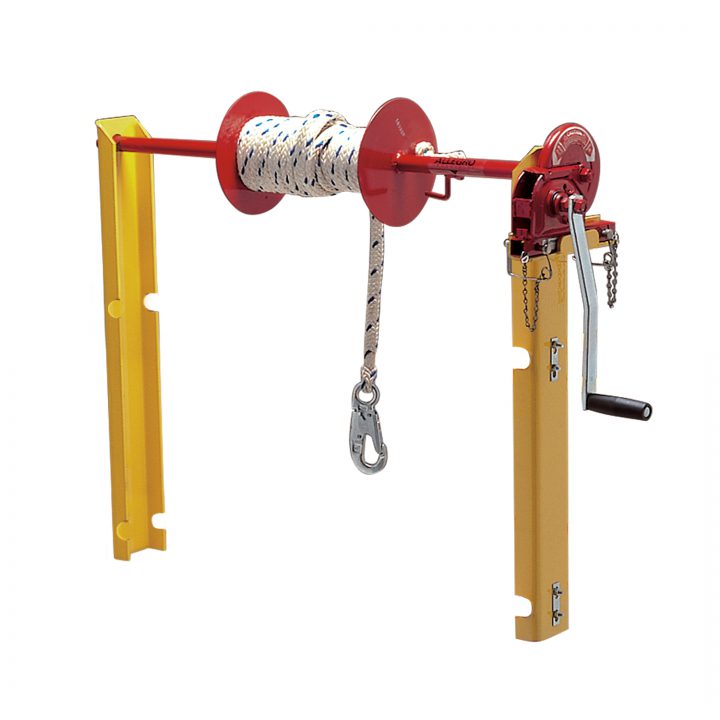Guard Rail Winch with 35' Winch Rope, ALLEGRO Industries