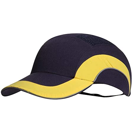 Hardcap™ A1+ 7cm Long Peak - Navy/YellowABR000-00N-400, JSP