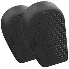 Flexible Black Rubber Knee Pads Pair ACU150-011-000, JSP