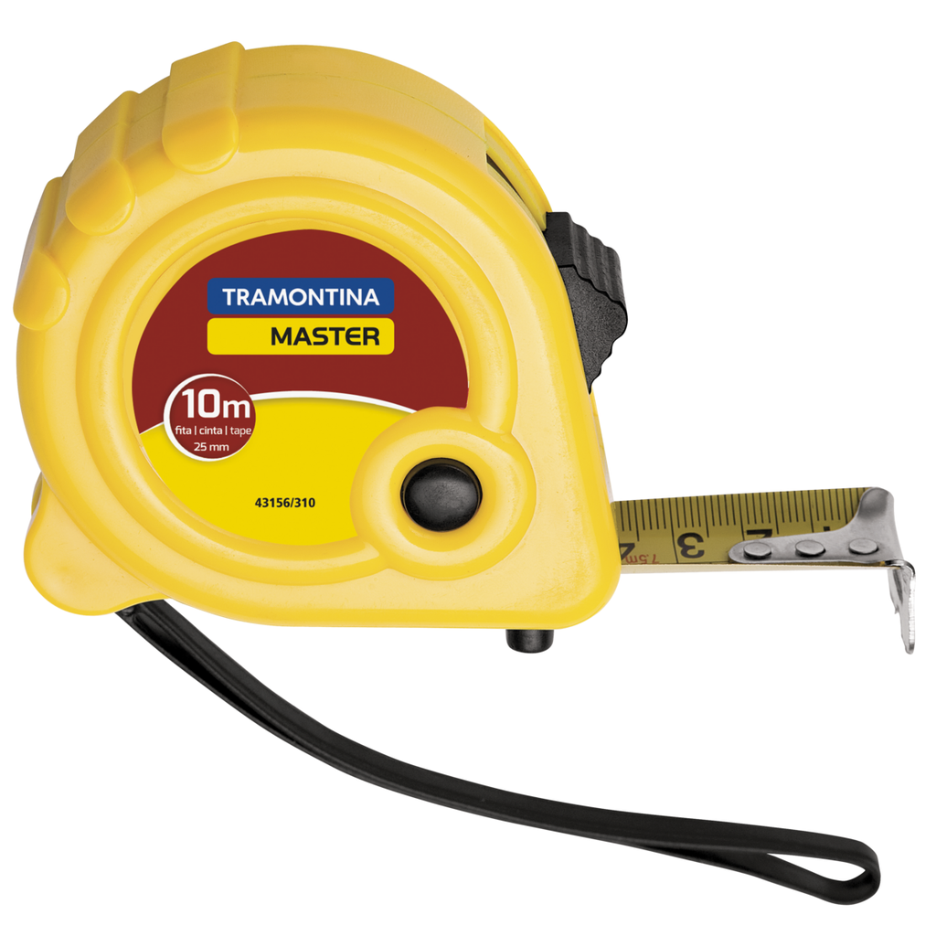 10 m Measuring tape with lock system,43156310, TRAMONTINA