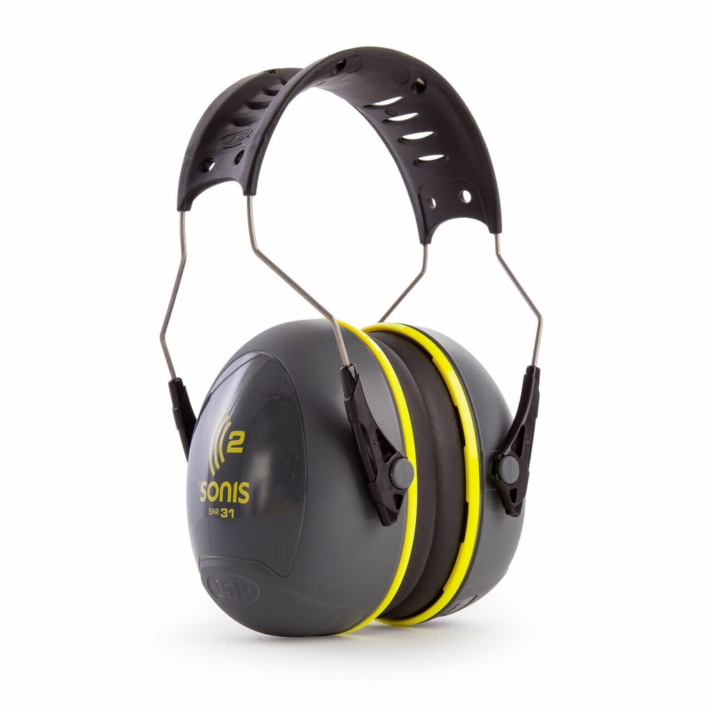 Sonis®2 Adjustable Ear Defenders 31dB SNR AEB020-0AY-9XX, JSP