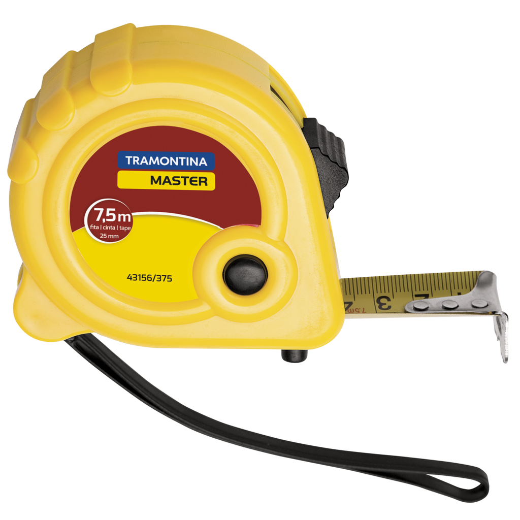7,5 m Measuring tape with lock system,43156375, TRAMONTINA