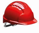 EVO®2 Safety Helmet with Slip Ratchet - Red - Vented , JF030-000-600, JSP