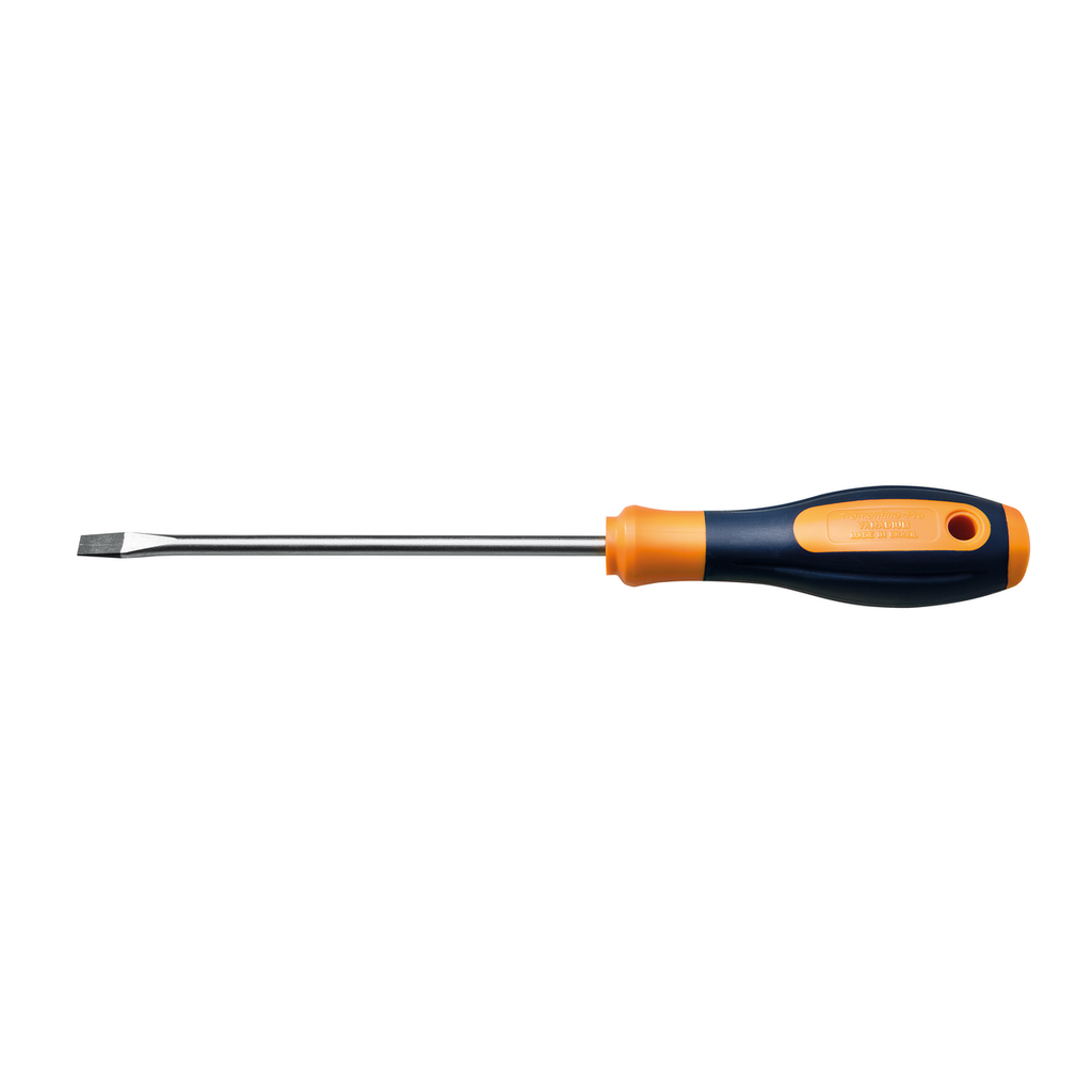 Chrome vanadium steel 6x200 mm (1/4x8") screwdriver slotted tip,44127033, TRAMONTINA