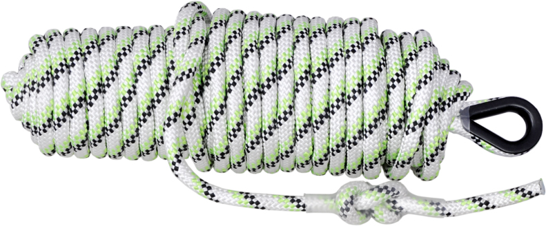 Kernmantle Rope Anchorage Line with both sides loop - 10.5mm x 200mtr - PN 9200 (KRKD10.5) - KARAM