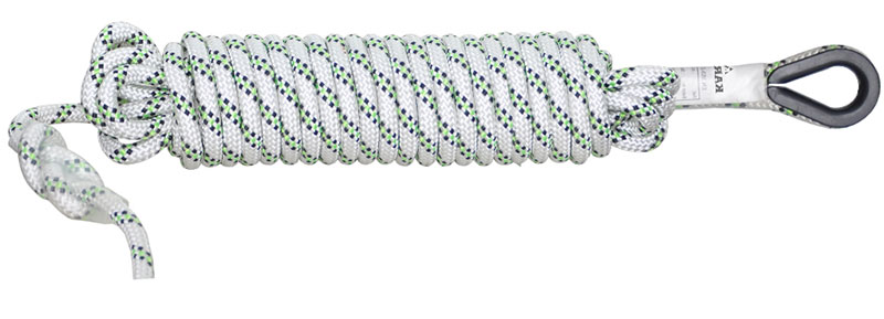 Kernmantle Rope Anchorage Line with both sides loop - 11mm x 50mtr - PN 950 (KRKD11) - KARAM