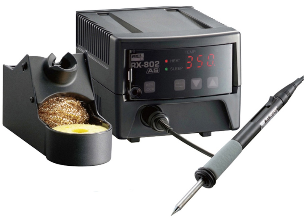 GOOT SOLDERING STATION SET W/TIP DIGITAL - 240V - RX-802AS - GOOT