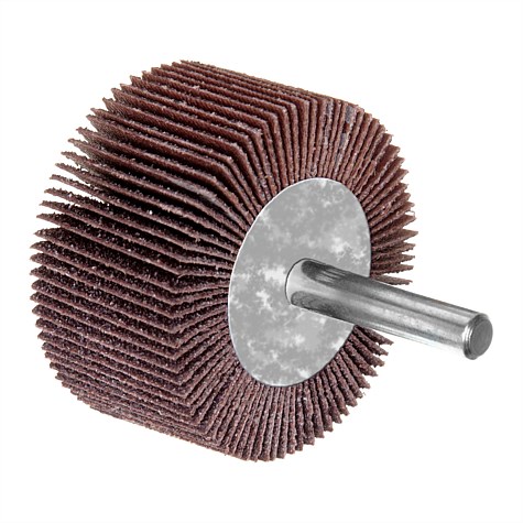 Flap Wheel - 80 X 30 MM - Grit A80 (Aluminum Oxide)