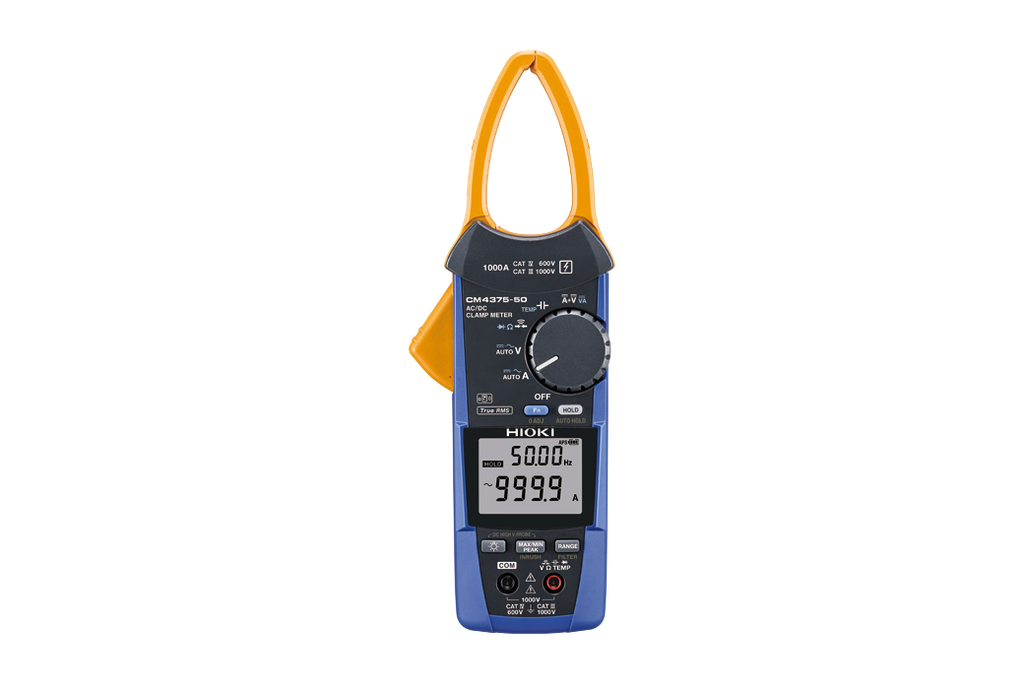 CLAMP METER - True RMS - 1000V AC,2000V DC - CM4375-50 - HIOKI - JAPAN