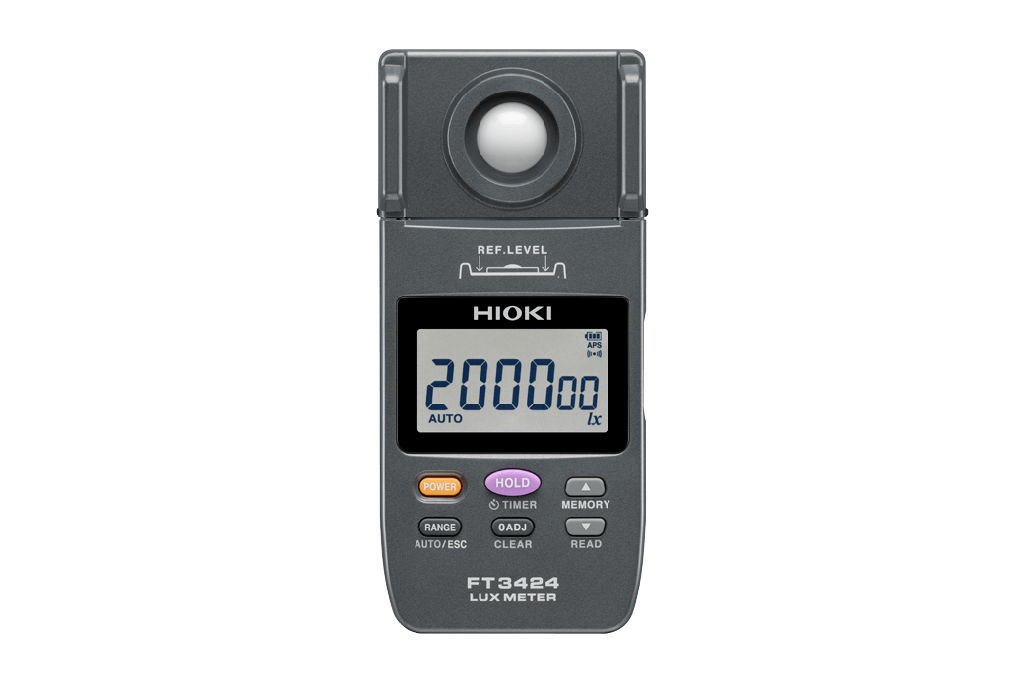 LUX METER (LIGHT METER) - 20⇒200000 LUX - FT3424 - HIOKI -JAPAN