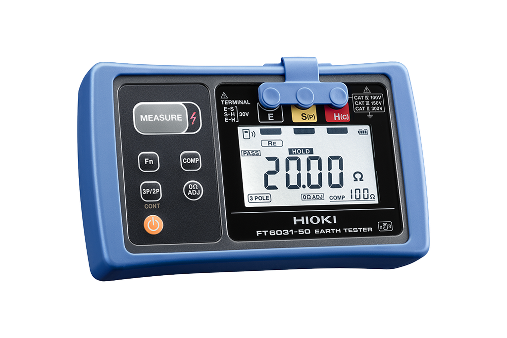 EARTH TESTER - 0-2000Ω - FT6031-50 - HIOKI -JAPAN