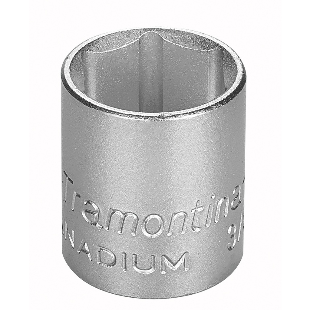 13 mm Chrome Vanadium Steel 6 Point Socket - 3/8" Square Drive,44816113, TRAMONTINA