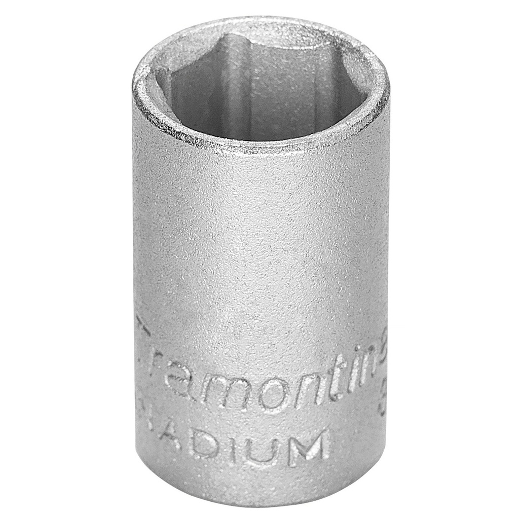 7/16" Chrome Vanadium Steel 6 Point Socket - 3/8" Square Drive,44817006, TRAMONTINA