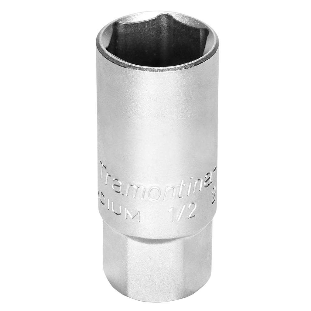 Tramontina PRO 14 mm / 9/16" 1/2'' 6 Point spark plug socket,44828000, TRAMONTINA