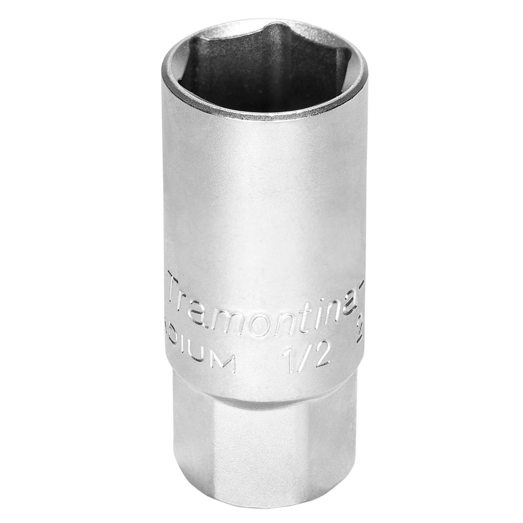 Tramontina PRO 21 mm / 13/16" 1/2'' 6 Point spark plug socket,44828102, TRAMONTINA