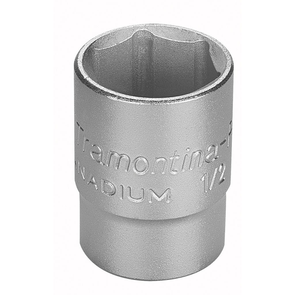 19 mm Chrome Vanadium Steel 6 Point Socket - 1/2" Square Drive,44831019, TRAMONTINA