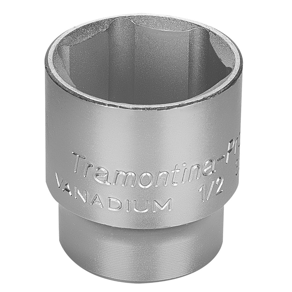 32 mm Chrome Vanadium Steel 6 Point Socket - 1/2" Square Drive,44831032, TRAMONTINA