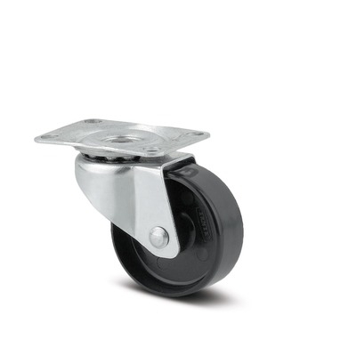 Swivel Castors 25 mm, Compacta, 1430POI025P60-35x30, TENTE