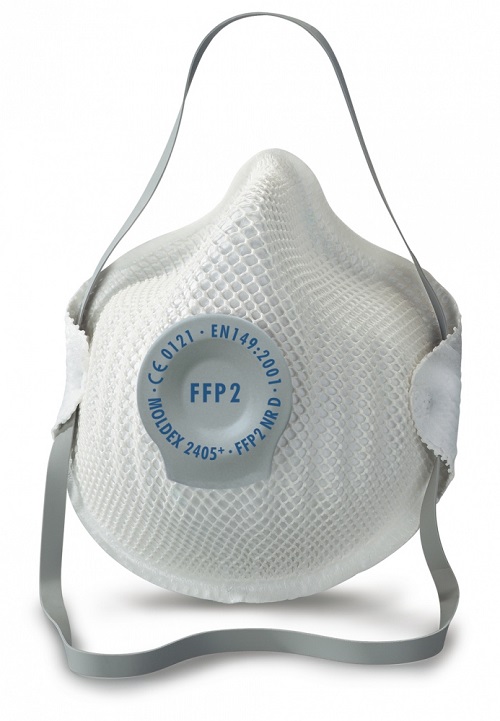 MOLDEX Classic Disposable Mask With Valve, FFP2, Model 2405