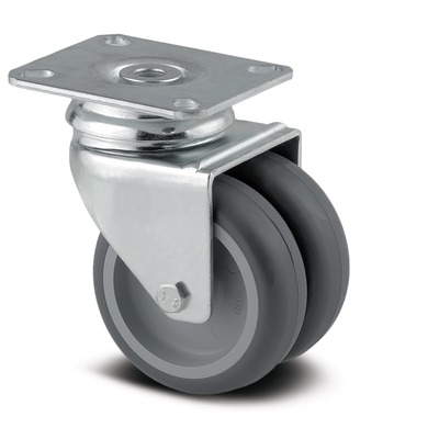 Swivel Castors 75 mm, Agila twin, 2970PJO075P50, TENTE