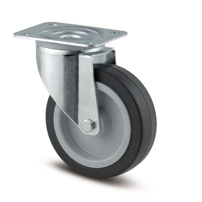 [3470UER100P62] Swivel Castors 100 mm, Alpha, 3470UER100P62, TENTE